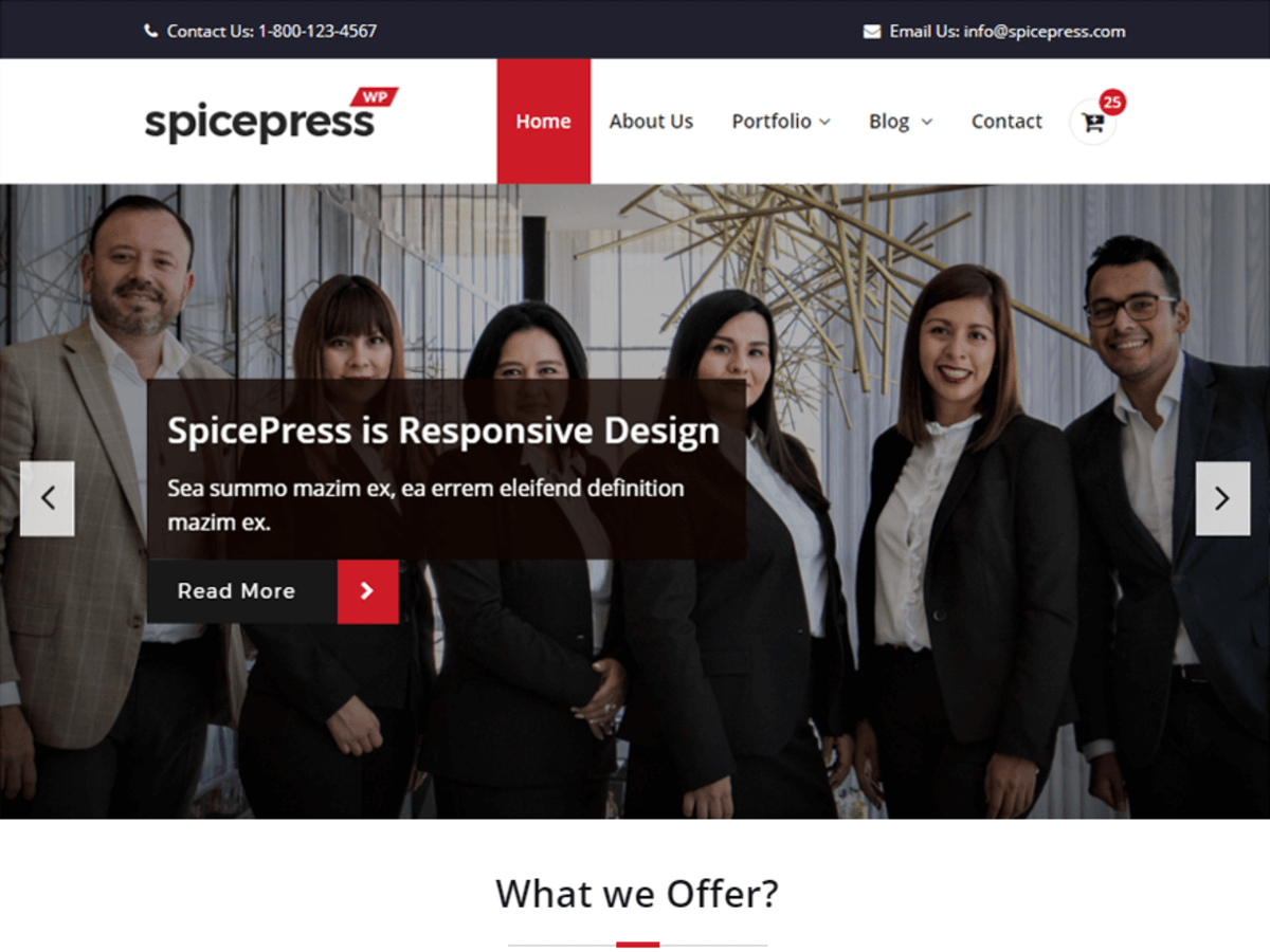 SpicePress WordPress Theme by spicethemes