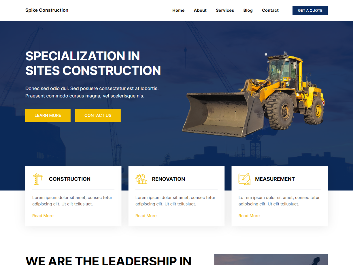 Spike Construction Screenshot