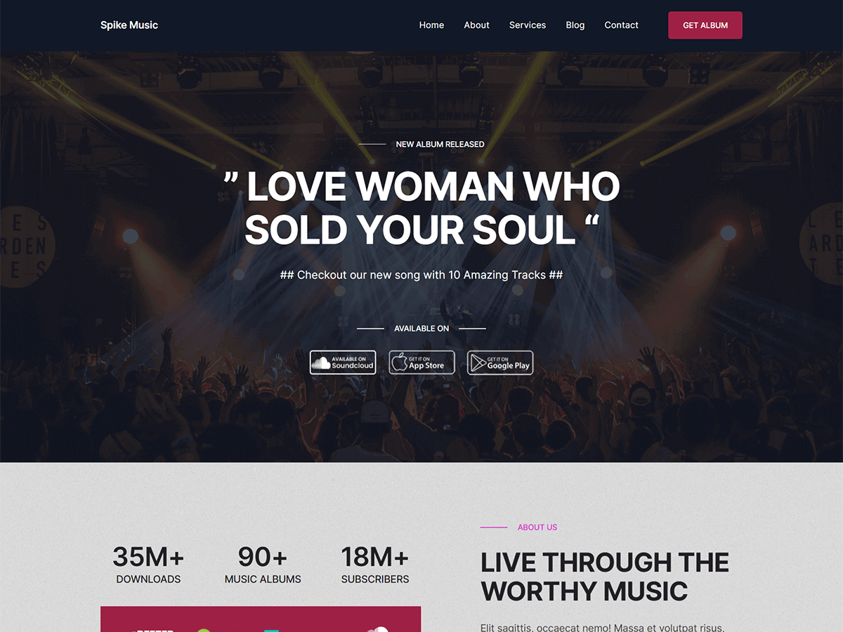 Spike Music Screenshot