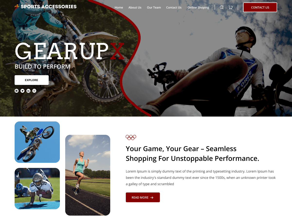 Sports Accessories screenshot