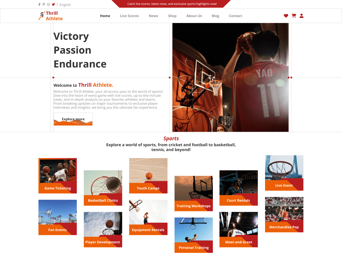 Sports Hub screenshot