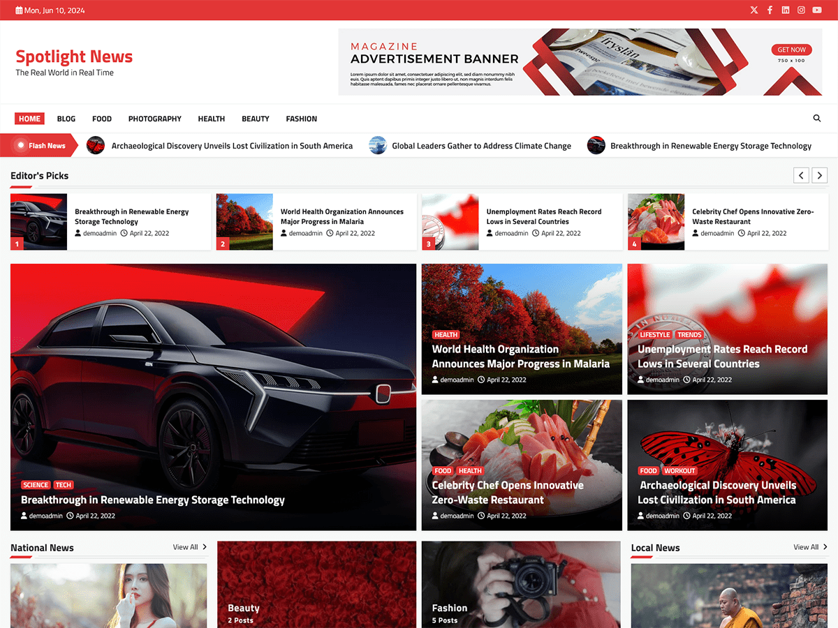 Spotlight News Screenshot