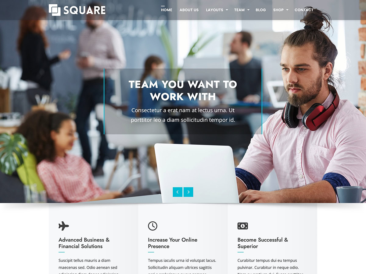 Square screenshot