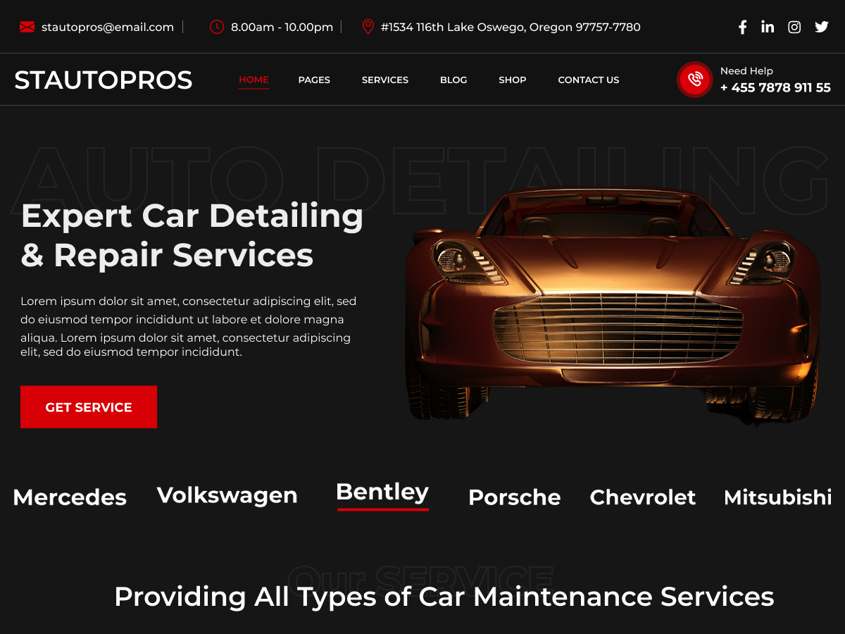 ST Auto Detailing Screenshot