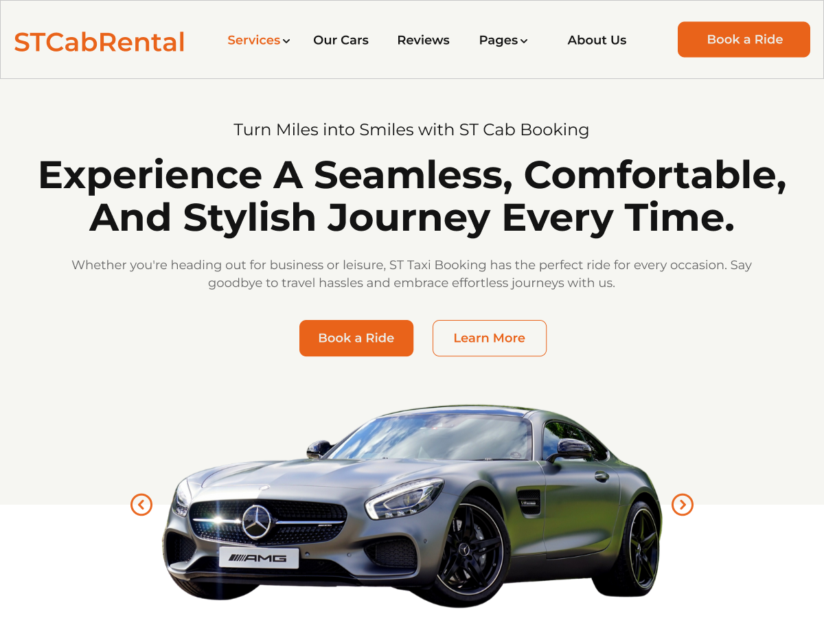 ST Car Rental Screenshot