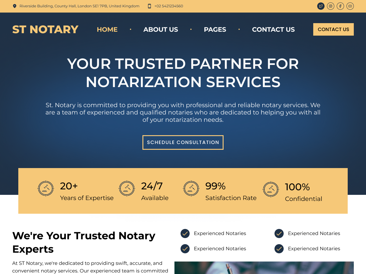 ST Notary Screenshot