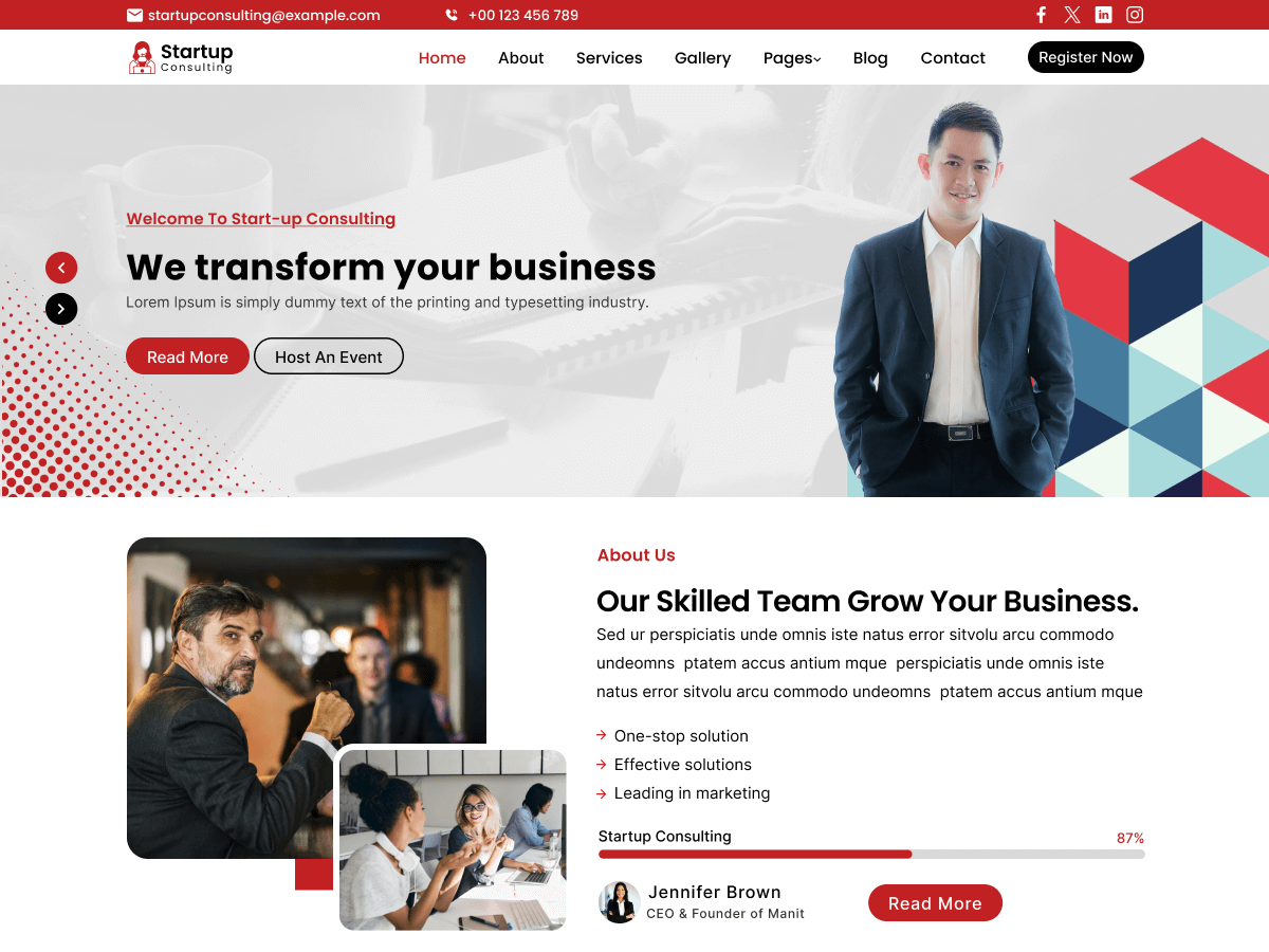 Startup Consultant screenshot