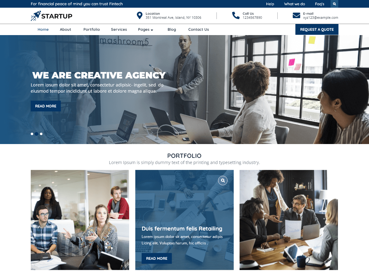 Startup Solutions screenshot