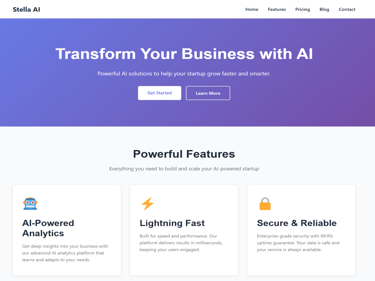 Stella AI Screenshot