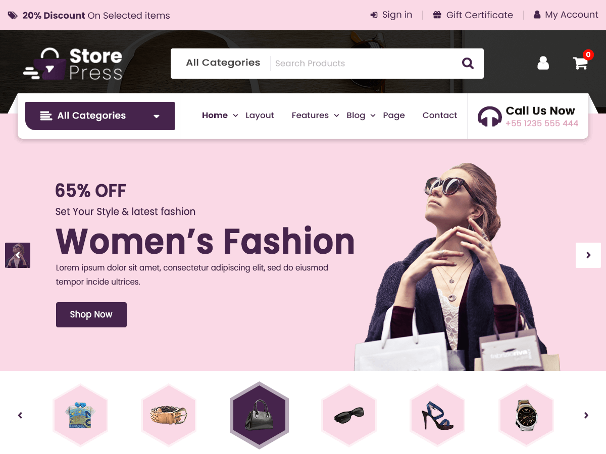 StorePress screenshot