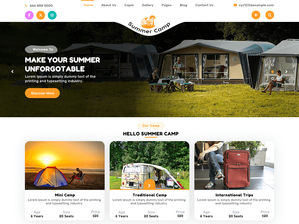Summer Camp screenshot