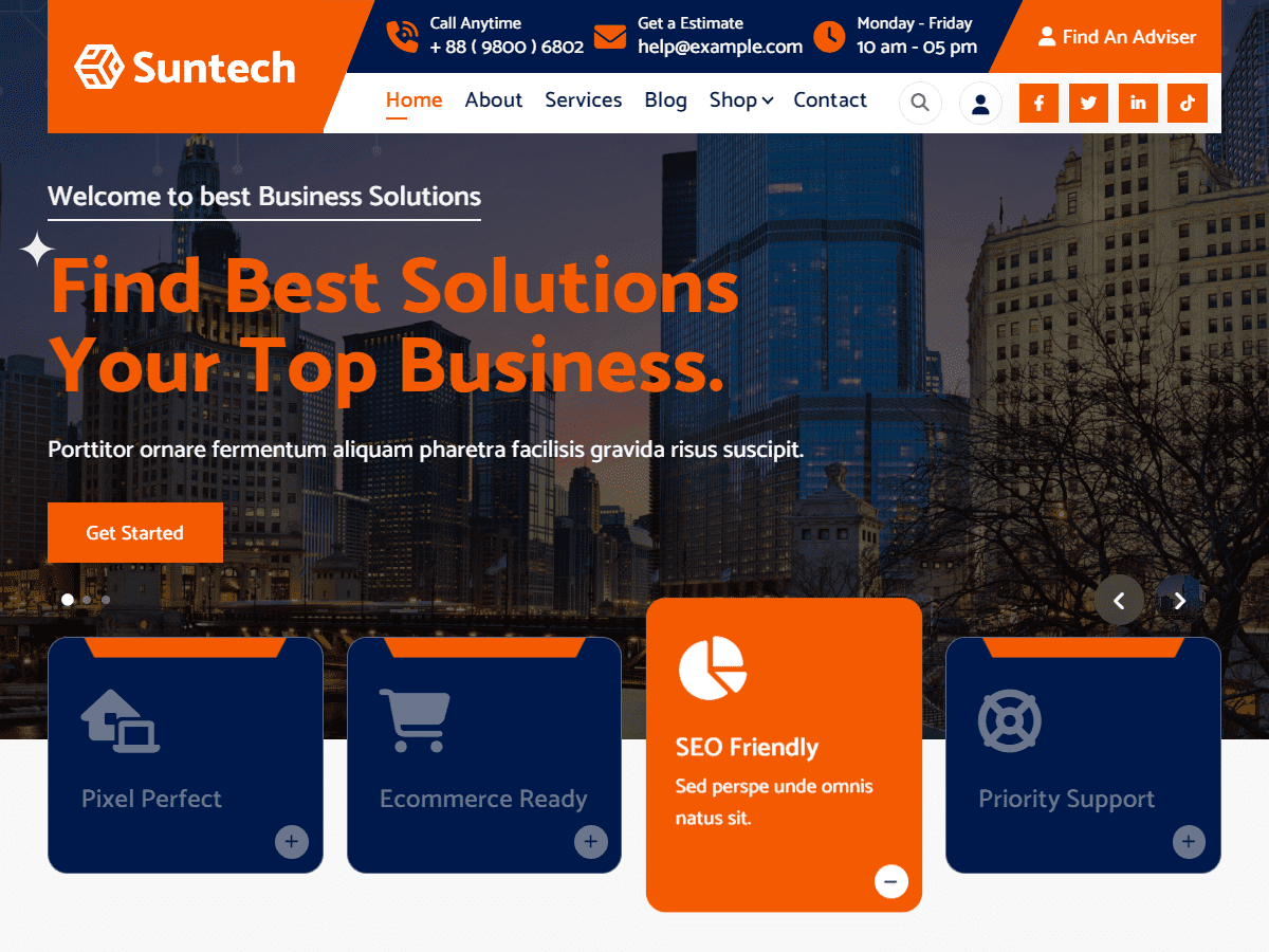 Suntech screenshot