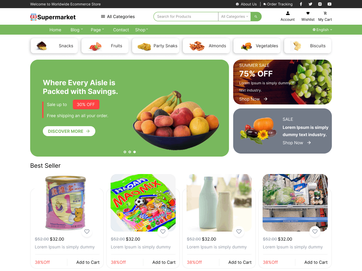 Supermarket Shopping screenshot
