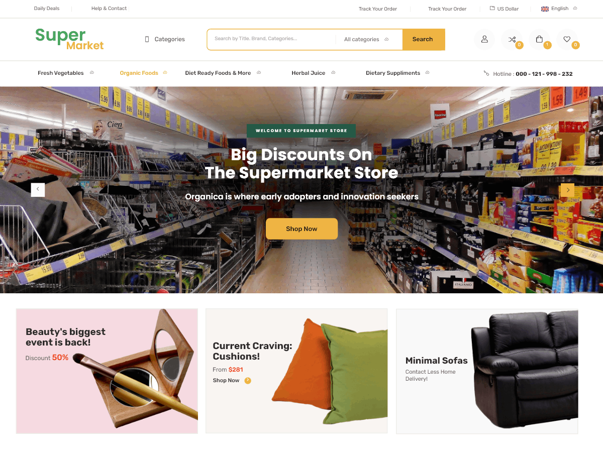 Supermarket Store screenshot