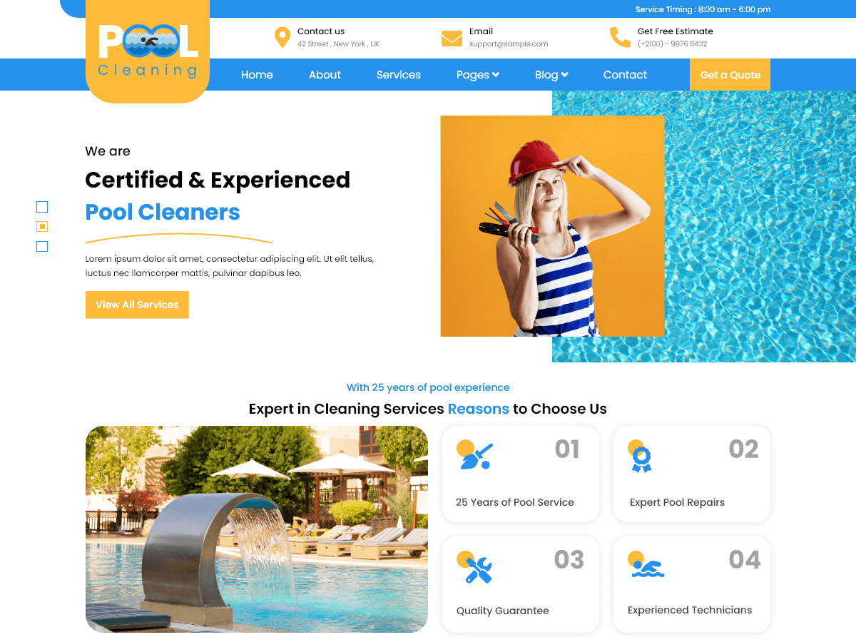 Swimming Pool Cleaning screenshot