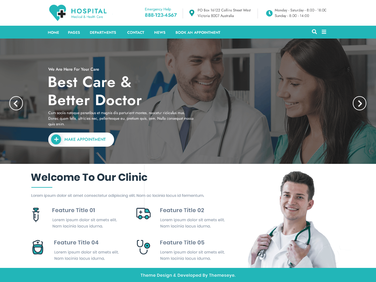 Tabib Hospital screenshot