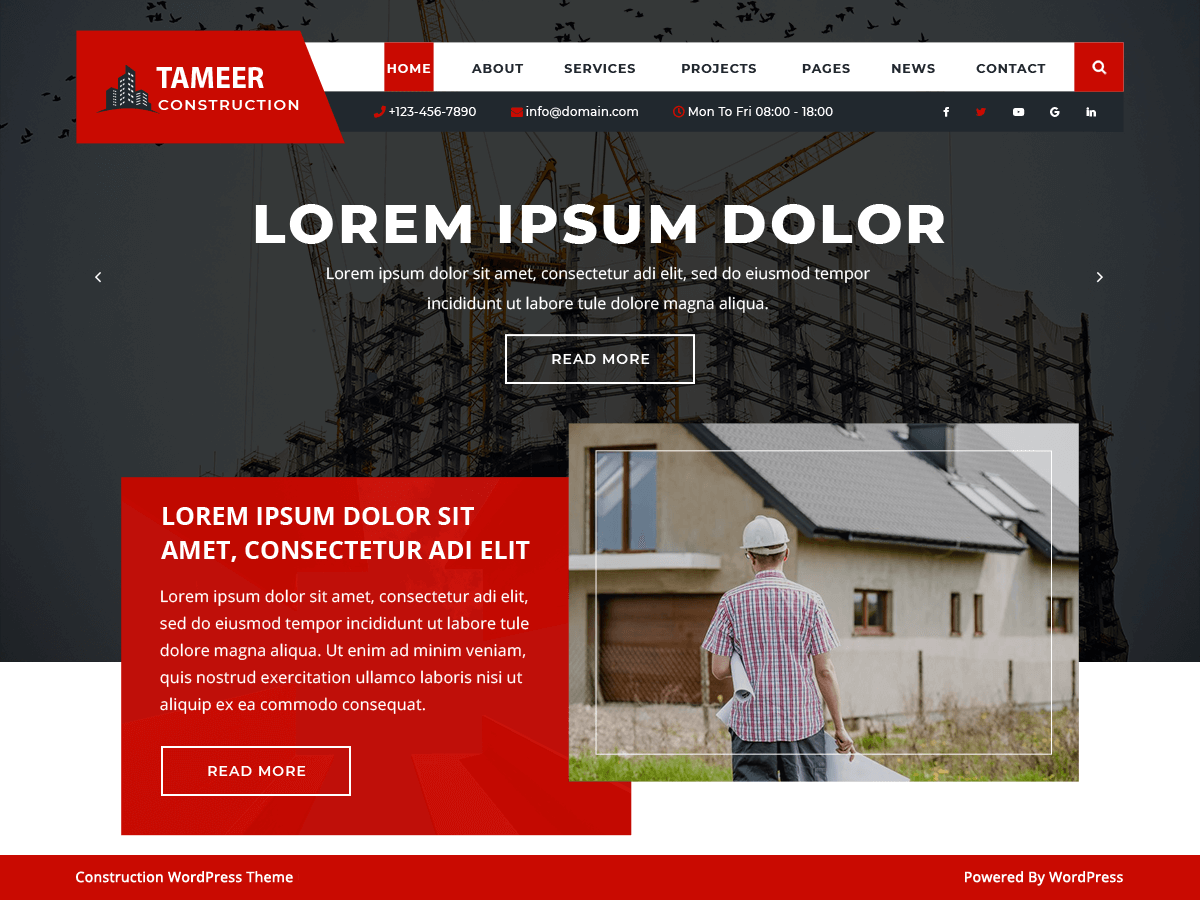 Tameer Construction screenshot