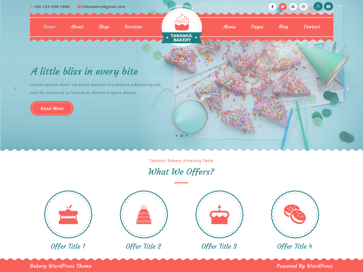 Tanawul Bakery screenshot