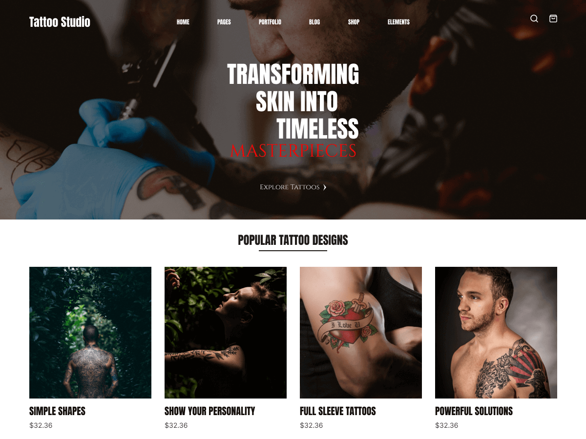Tattoo Studio screenshot