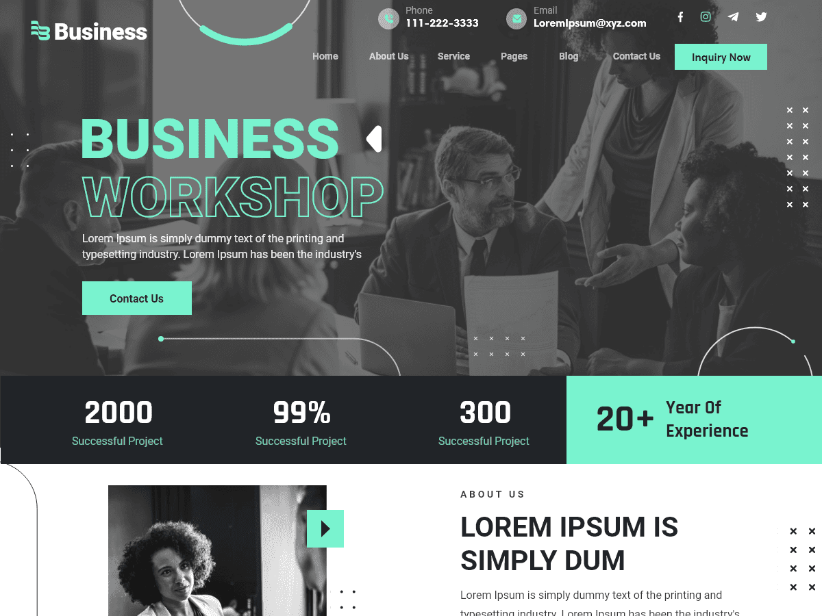 The Corporate Business screenshot