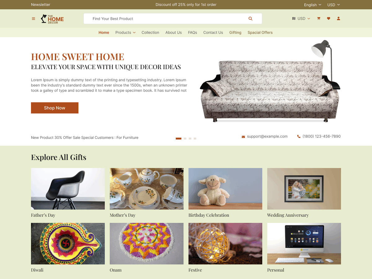 The Home Decor screenshot