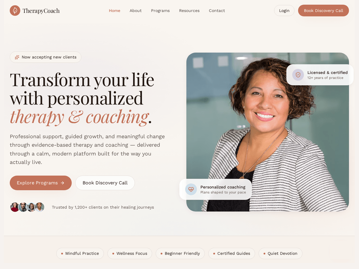 Therapy Coach