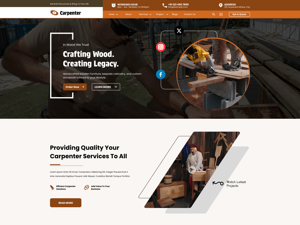 Timber Work screenshot