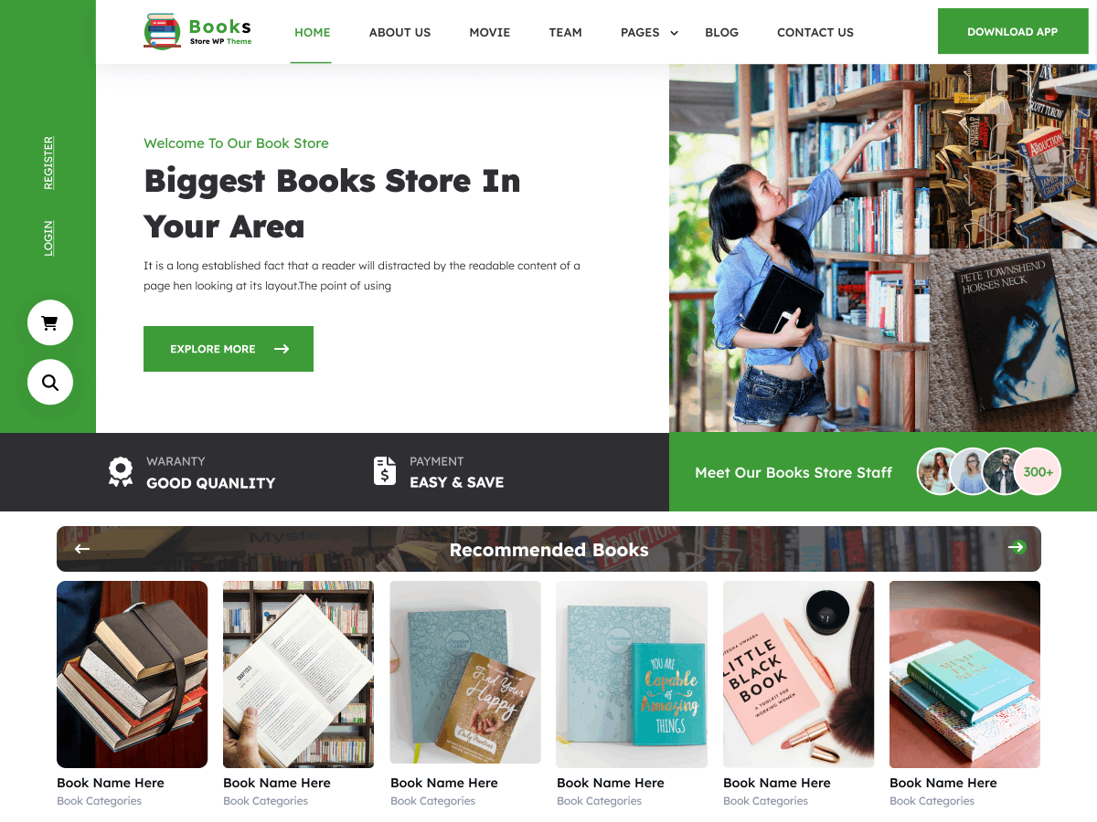 Titan Bookseller screenshot