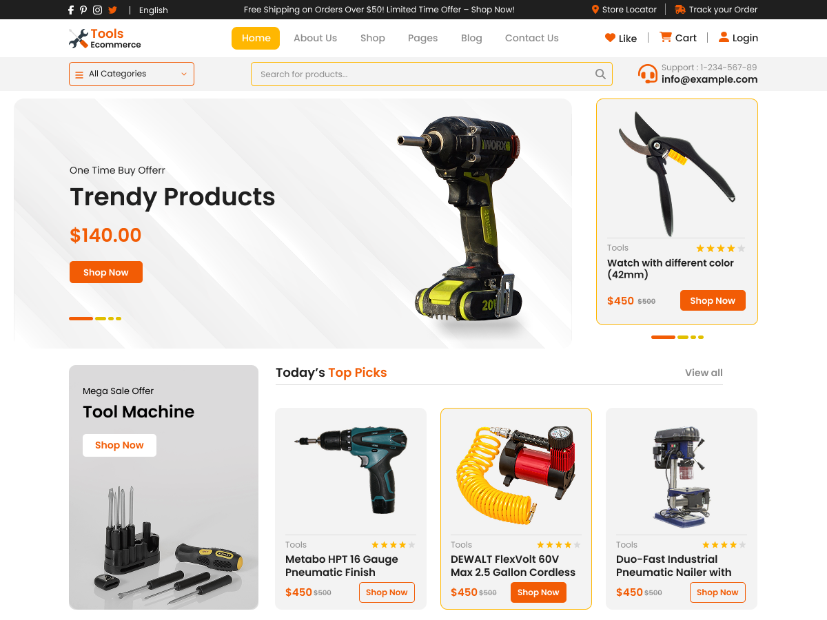 Titan Tools center screenshot
