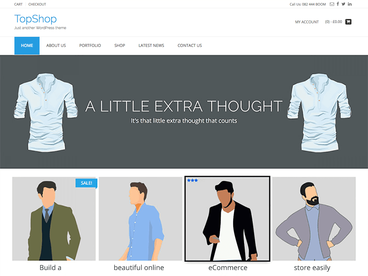 TopShop WordPress Theme by kaira