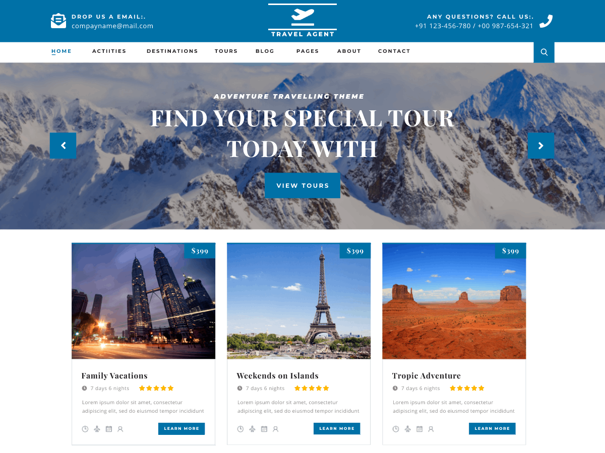 Travel Agent screenshot