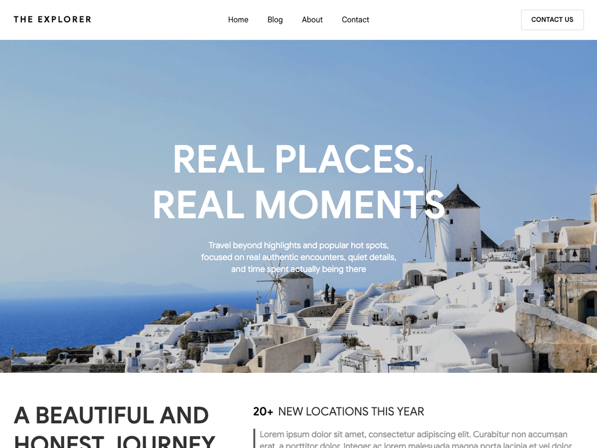 Travel Blog Journeys