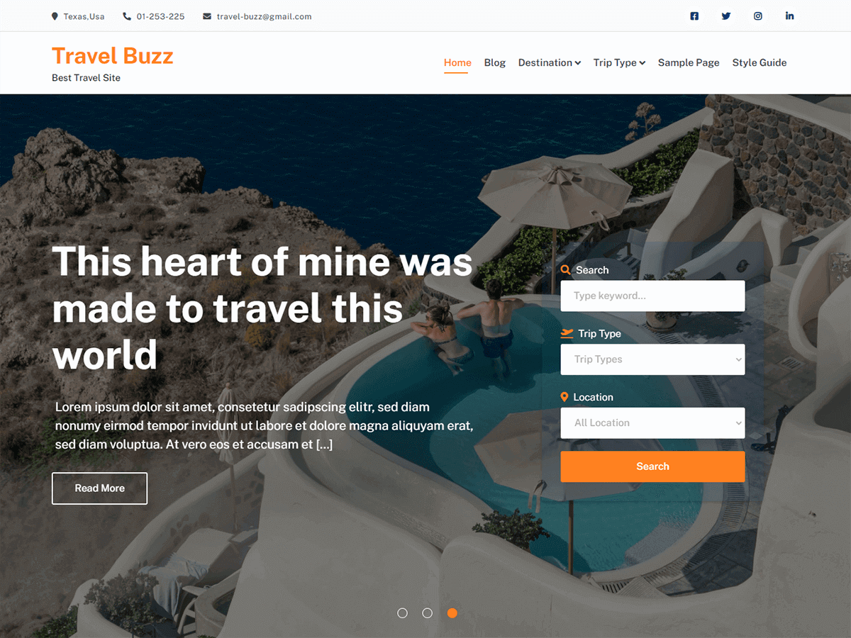 Travel Buzz Screenshot