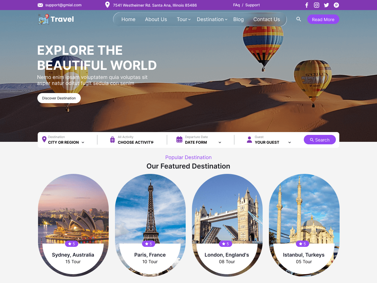 Travel Cart screenshot