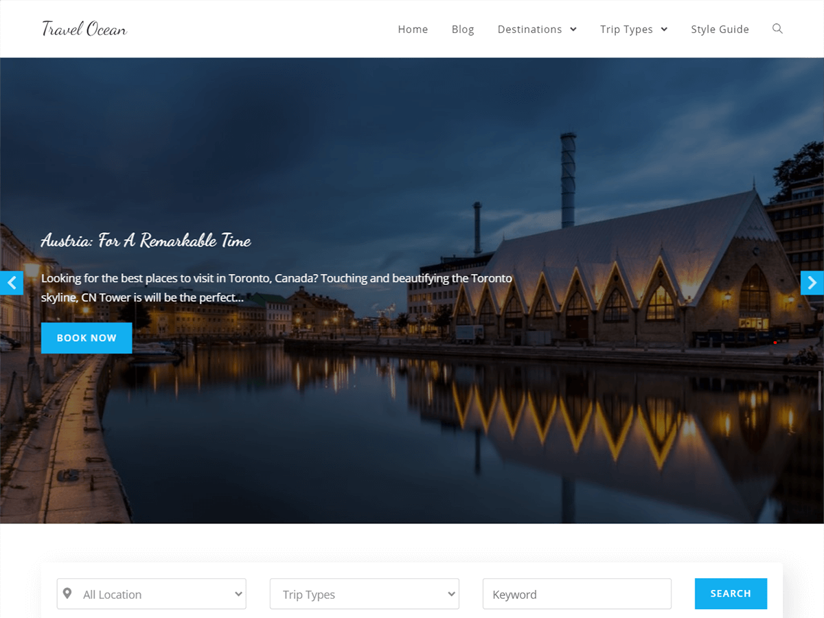 Travel Ocean Screenshot