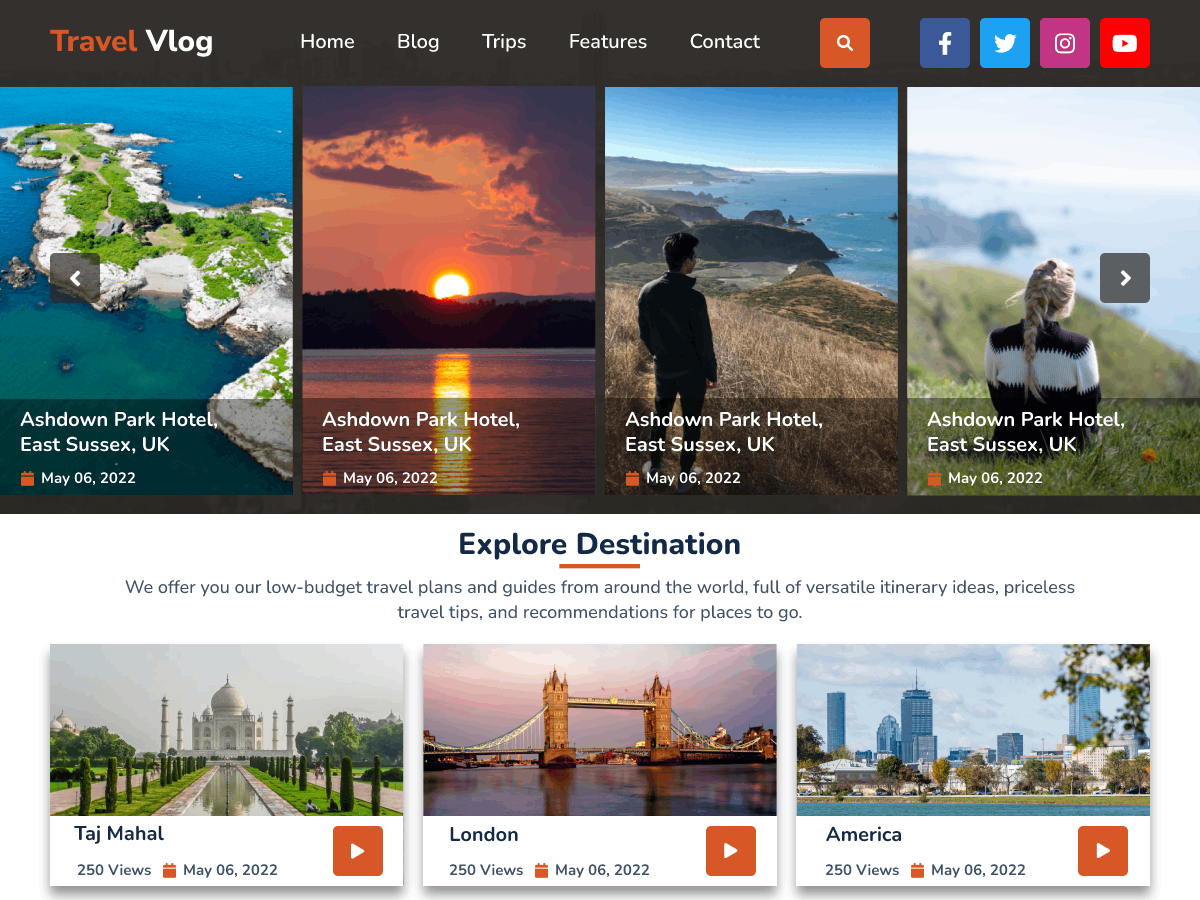 Travel Vlogger screenshot