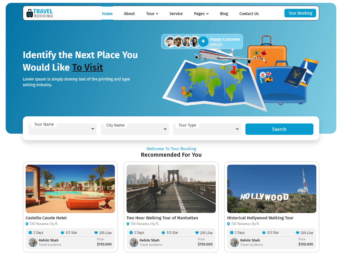 Traveler Booking screenshot