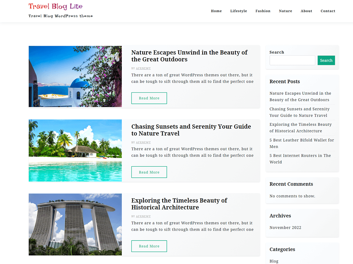 TravelX Lite Screenshot