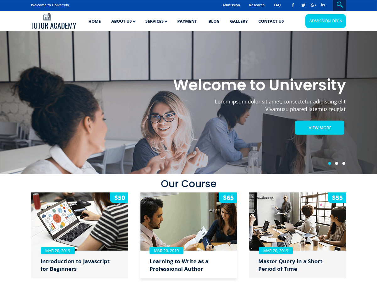 Tutor Academy screenshot