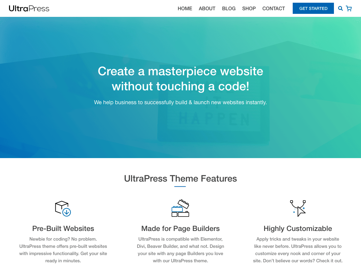 UltraPress screenshot