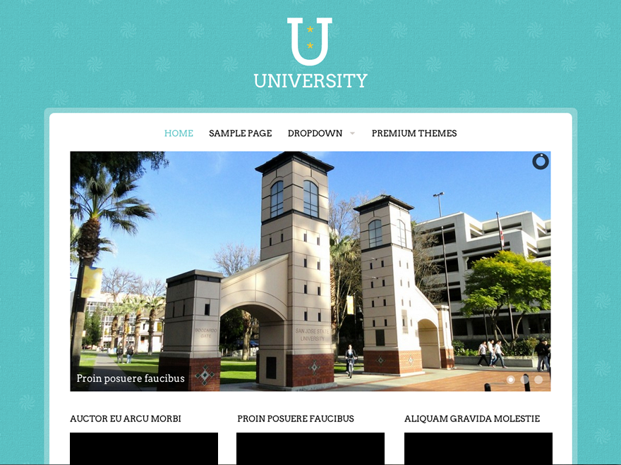 University WordPress Theme by vivathemes