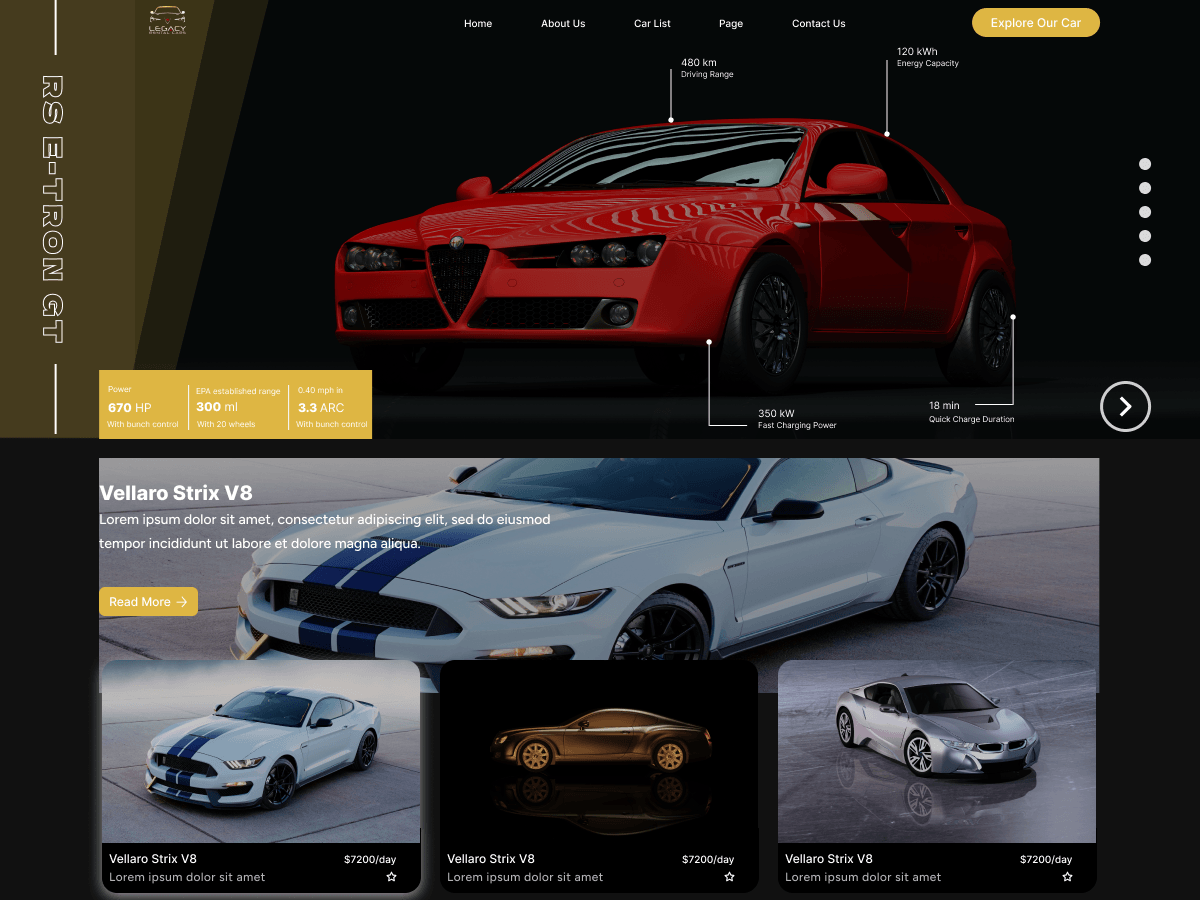 Vehicle Rental screenshot