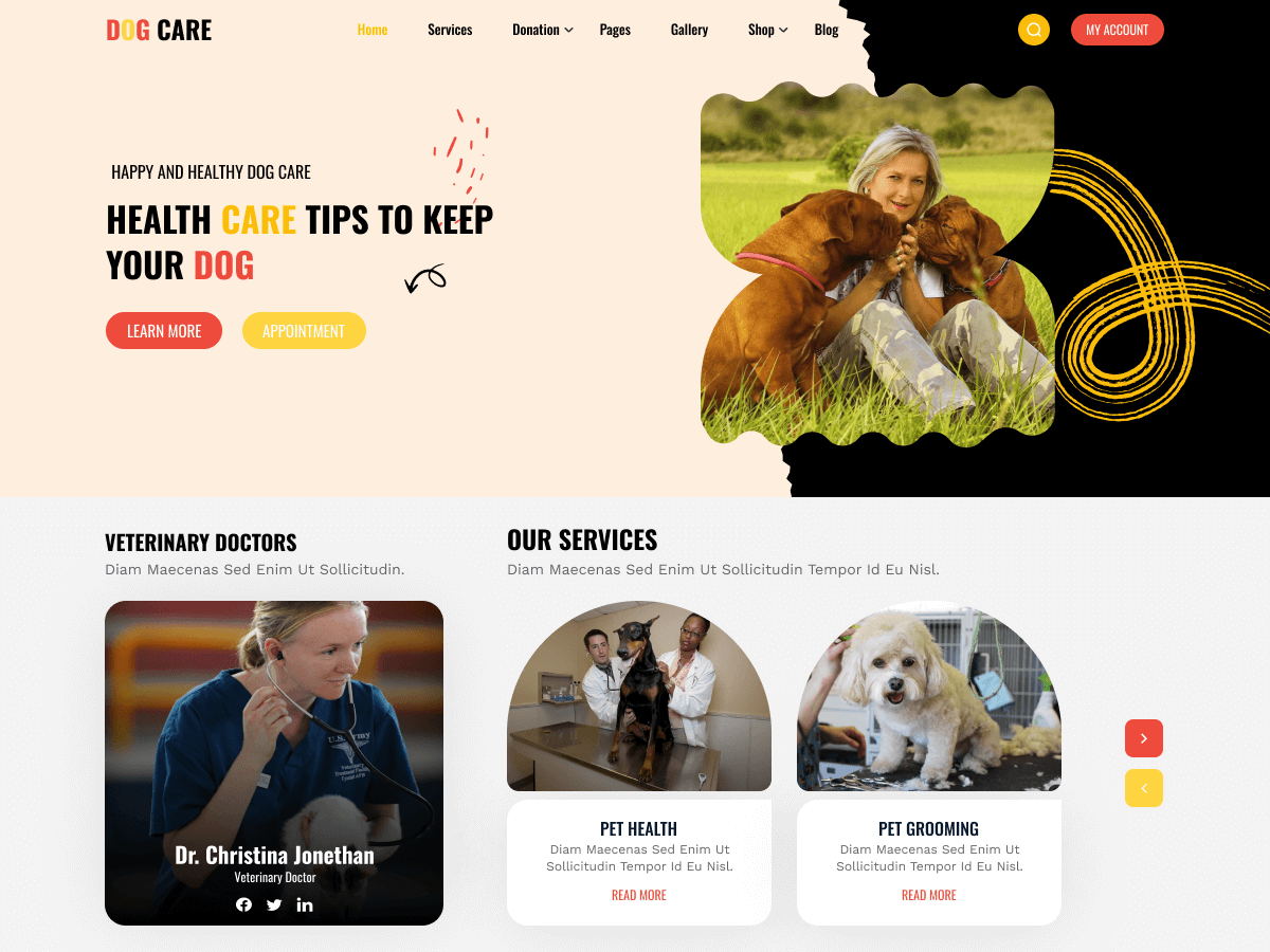 Veterinary Dogcare screenshot
