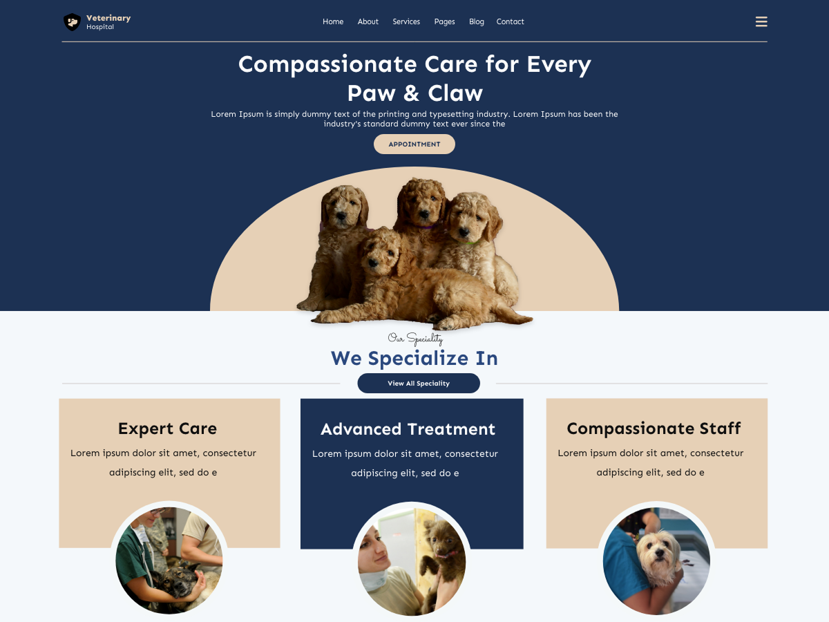 Veterinary Hospital screenshot