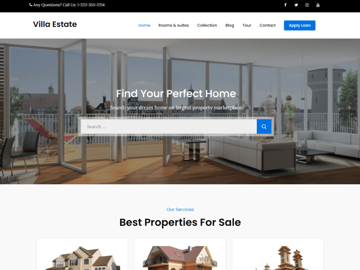 Villa Estate Screenshot