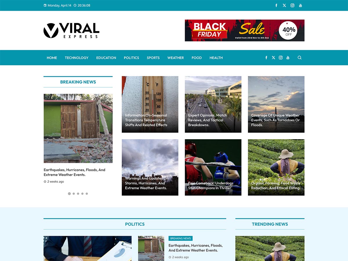 Viral Express screenshot