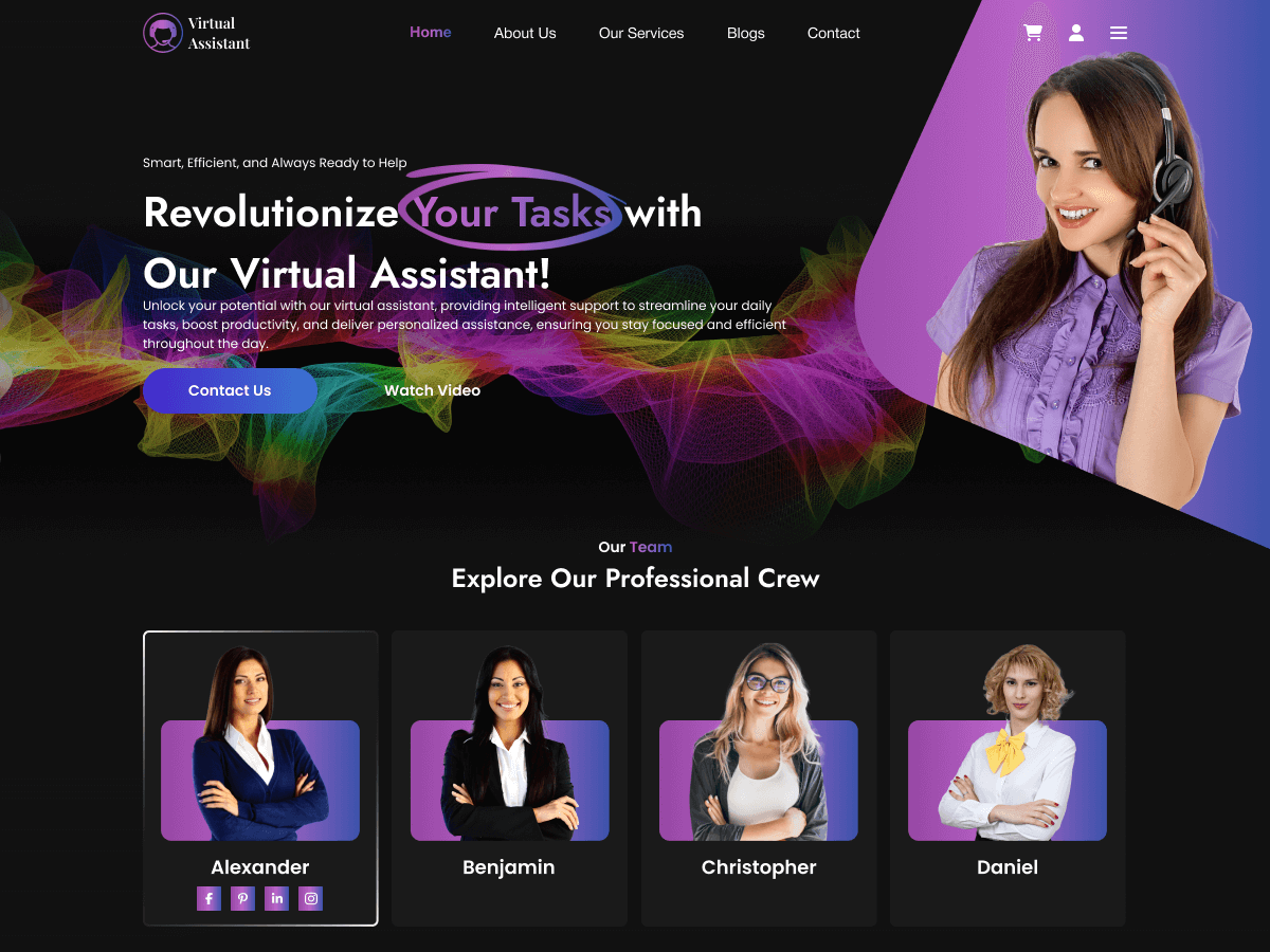 Virtual Assistant screenshot