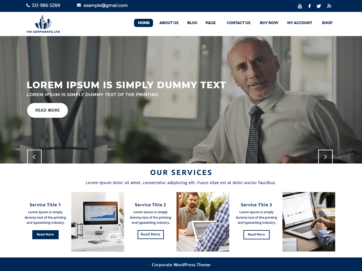 VW Corporate Lite screenshot