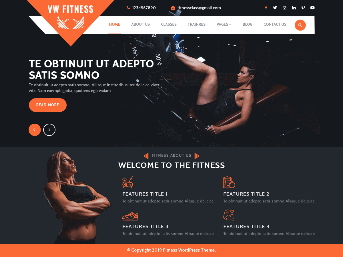 VW Fitness Gym screenshot