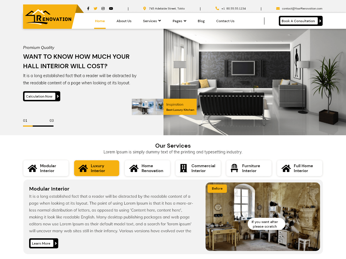VW Home Renovation screenshot